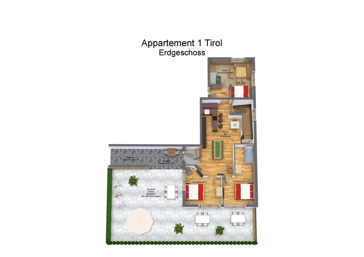 Angerer Alpine Suiten Und Familienappartements Tirol Reith im Alpbachtal Exteriér fotografie